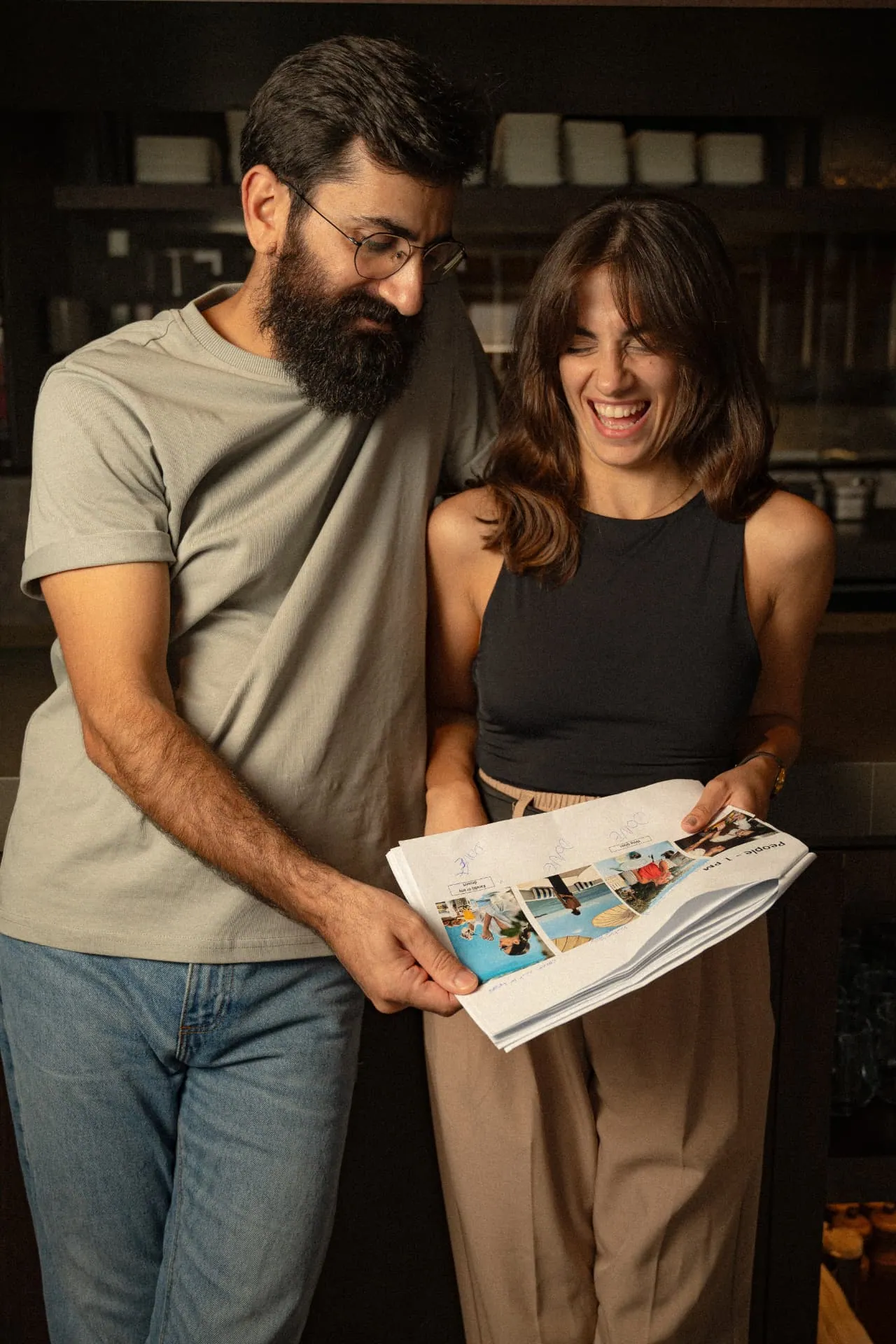 Bashir and Youmna, co-founders of Visuyell